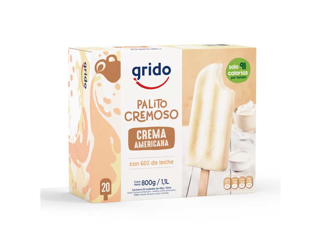 PACK 4 CAJAS CREMOSO DE CREMA AMERICANA