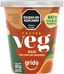 PACK 4 CAJA POSTRE VEGANO MANI