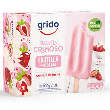 PACK 4 CAJAS CREMOSO DE FRUTILLA