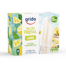 PACK 4 CAJAS GRIDO FRUTAL LIMON X20