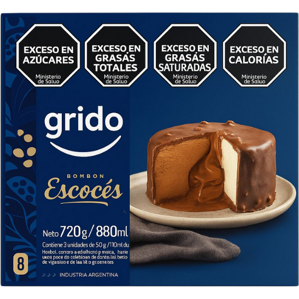 PACK 6 CAJAS BOMBON ESCOCES X8 - GRIDO