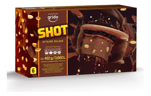 PACK X 6 CAJA DE ALFAJOR SHOT