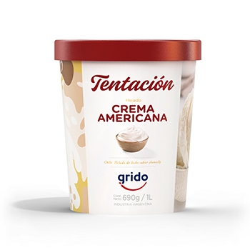 POTE X 1LT CREMA AMERICANA GRIDO